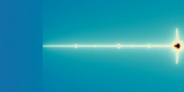 Antenna — The tip of the antenna at −2.0 — Misiurewicz point.